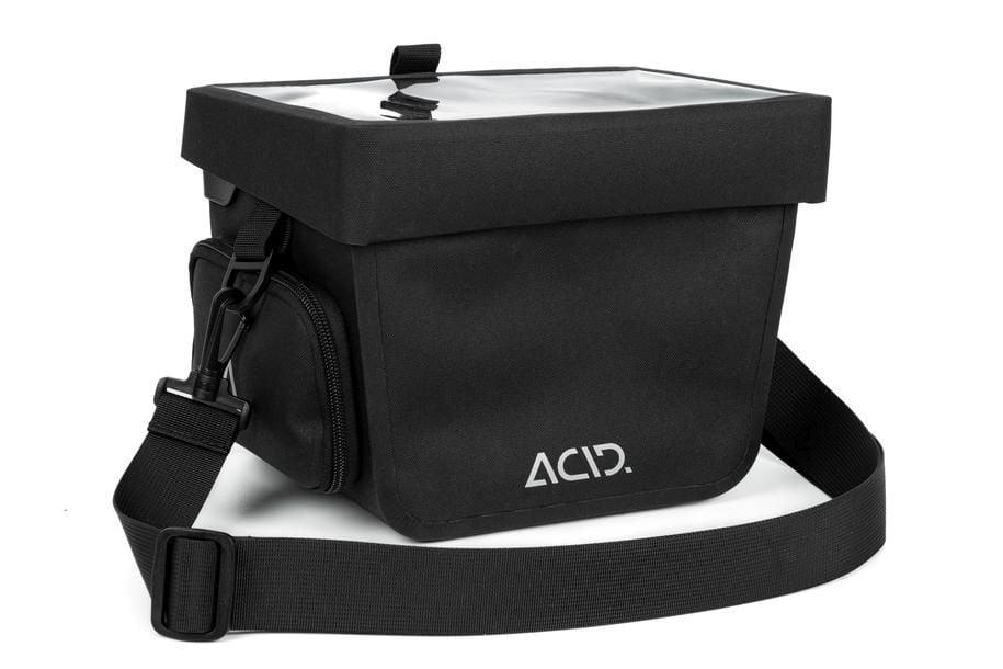 Acid Fahrradtasche TRAVLR FRONT PRO 7 FILINK - Liquid-Life #Wähle Deine Farbe_Black
