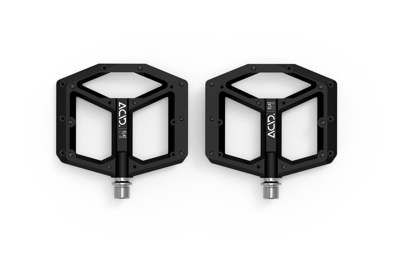Acid Pedale FLAT C1-IB - Liquid-Life #Wähle Deine Farbe_Black