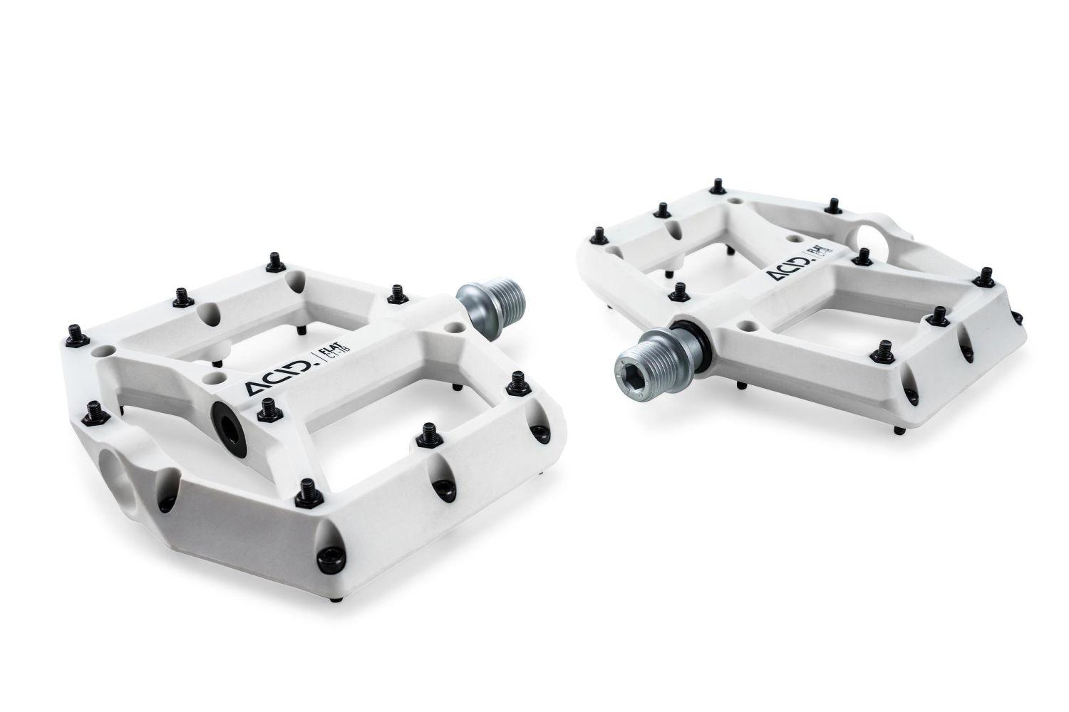 Acid Pedale FLAT C1-IB - Liquid-Life #Wähle Deine Farbe_White