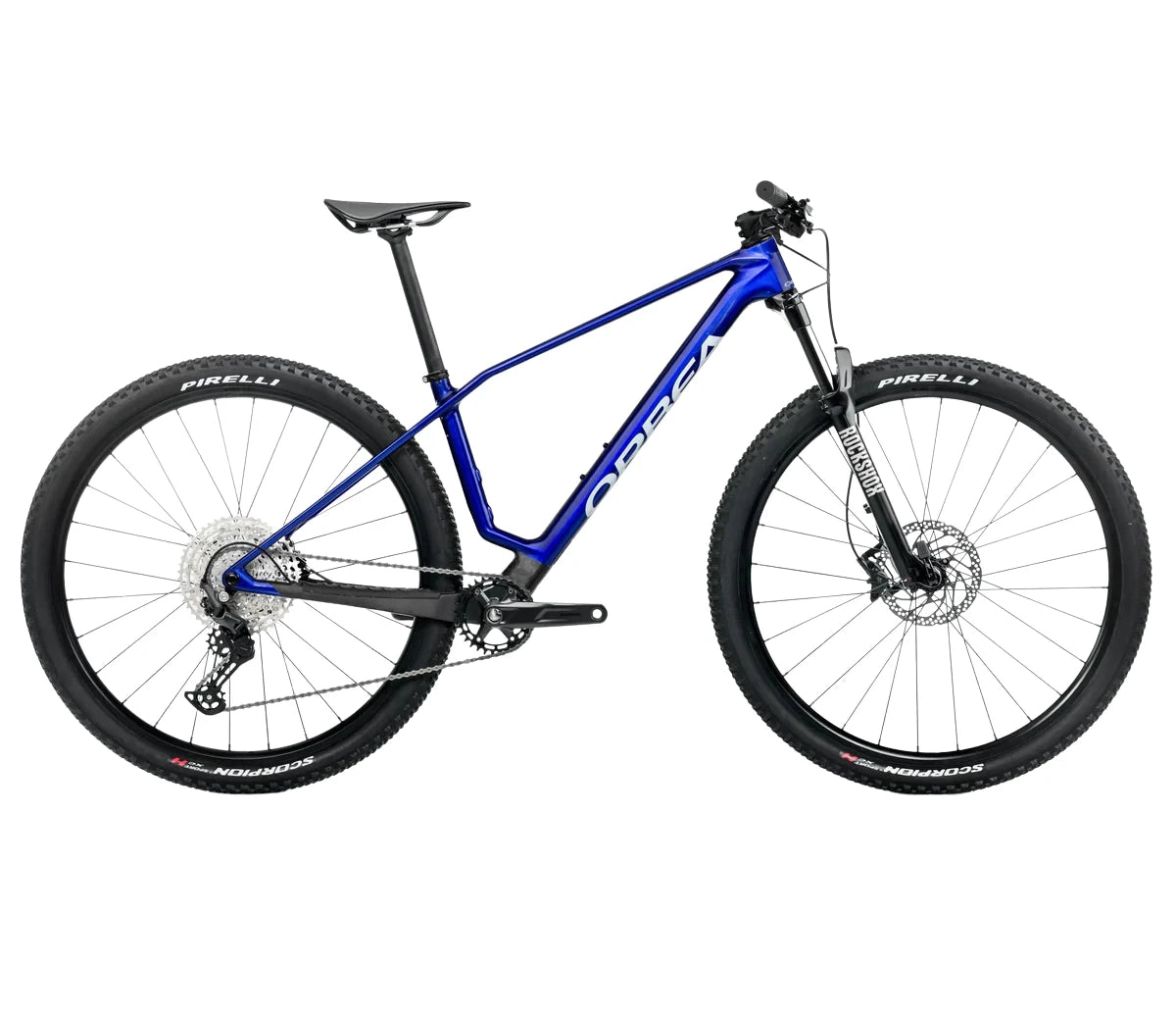 Orbea ALMA M50 Blue - Carbon View 2025