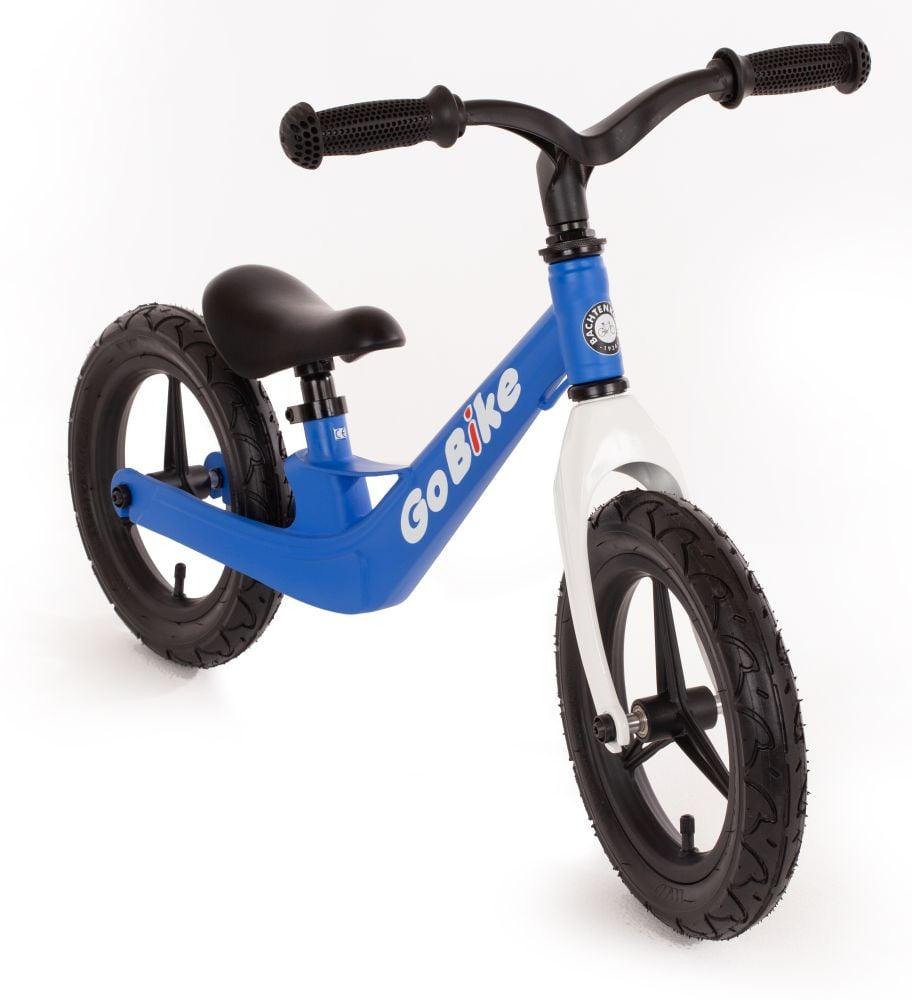 Bachtenkirch Lernlaufrad Go Bike, 12" matt-blau/weiß - Liquid-Life