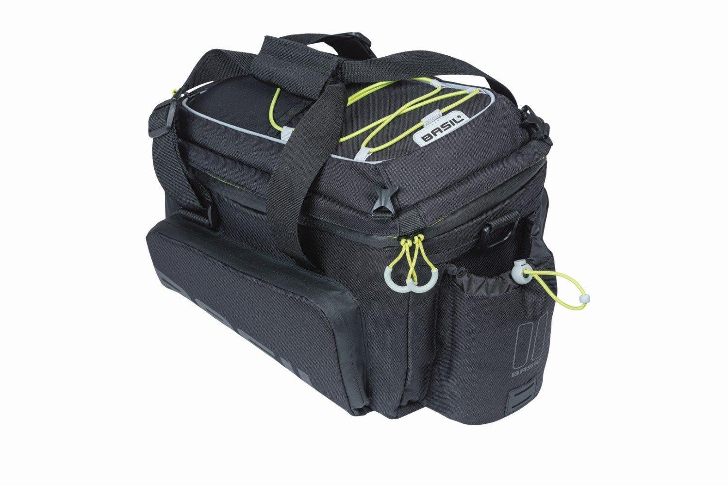 BASIL Gepäckträgertasche Miles Trunkbag XL Pro MIK - Liquid-Life #Wähle Deine Farbe_Schwarz