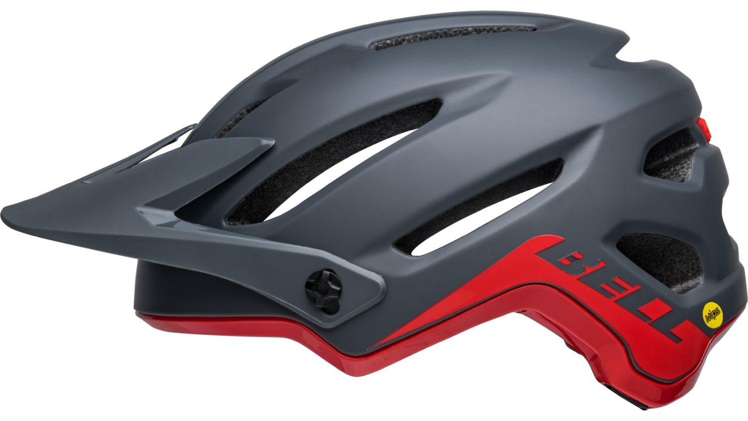 Bell 4FORTY MIPS - Liquid-Life #Wähle Deine Farbe_Matte/Gloss Gray/Red