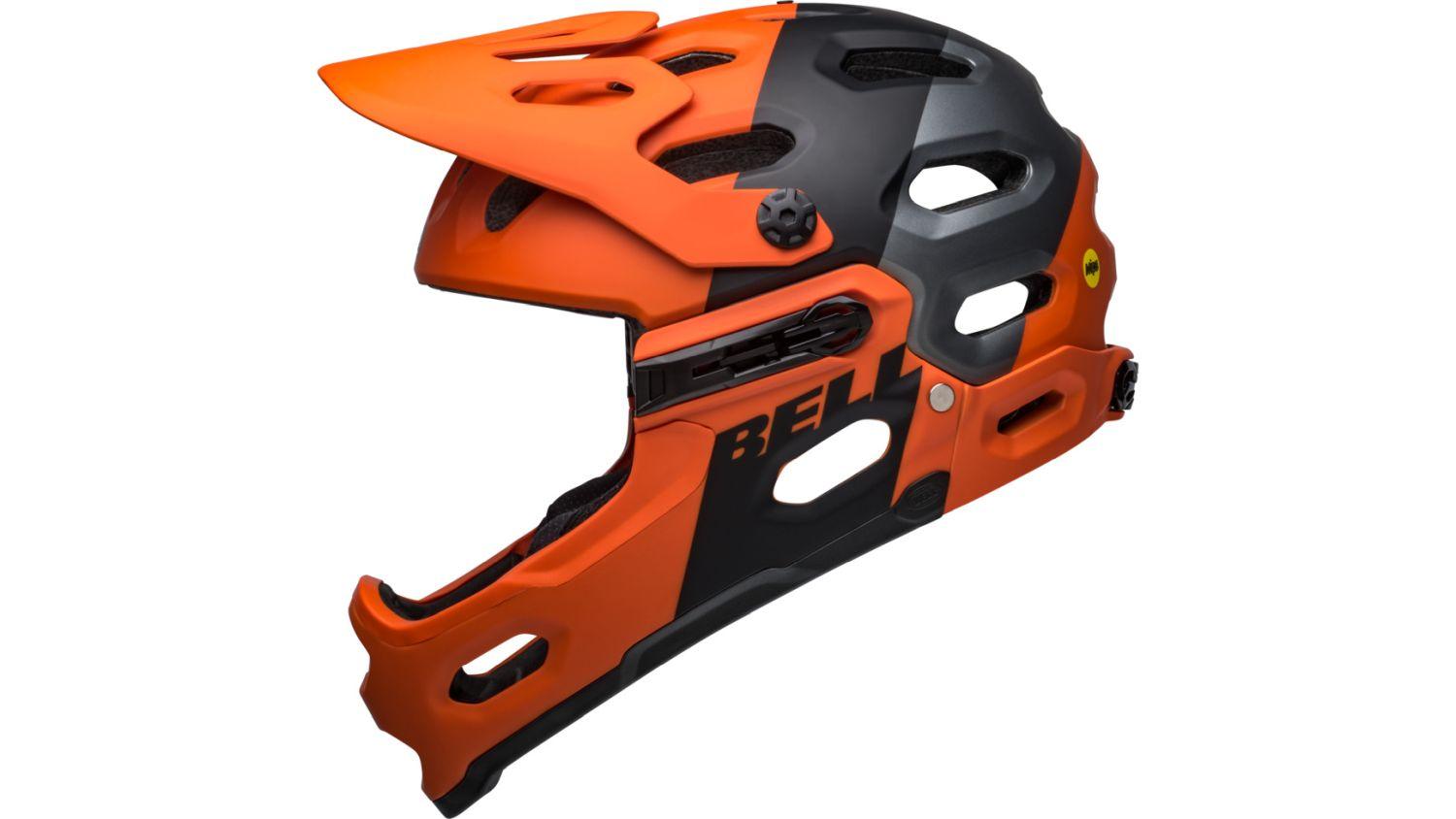 Bell Super 3R MIPS - Liquid-Life #Wähle Deine Farbe_Matte Orange/Black