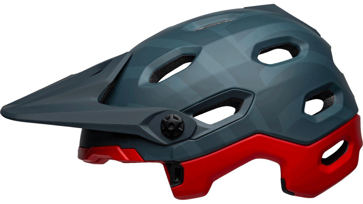 Bell SUPER DH Spherical - Liquid-Life #Wähle Deine Farbe_Prime Matte Blue/Crimson