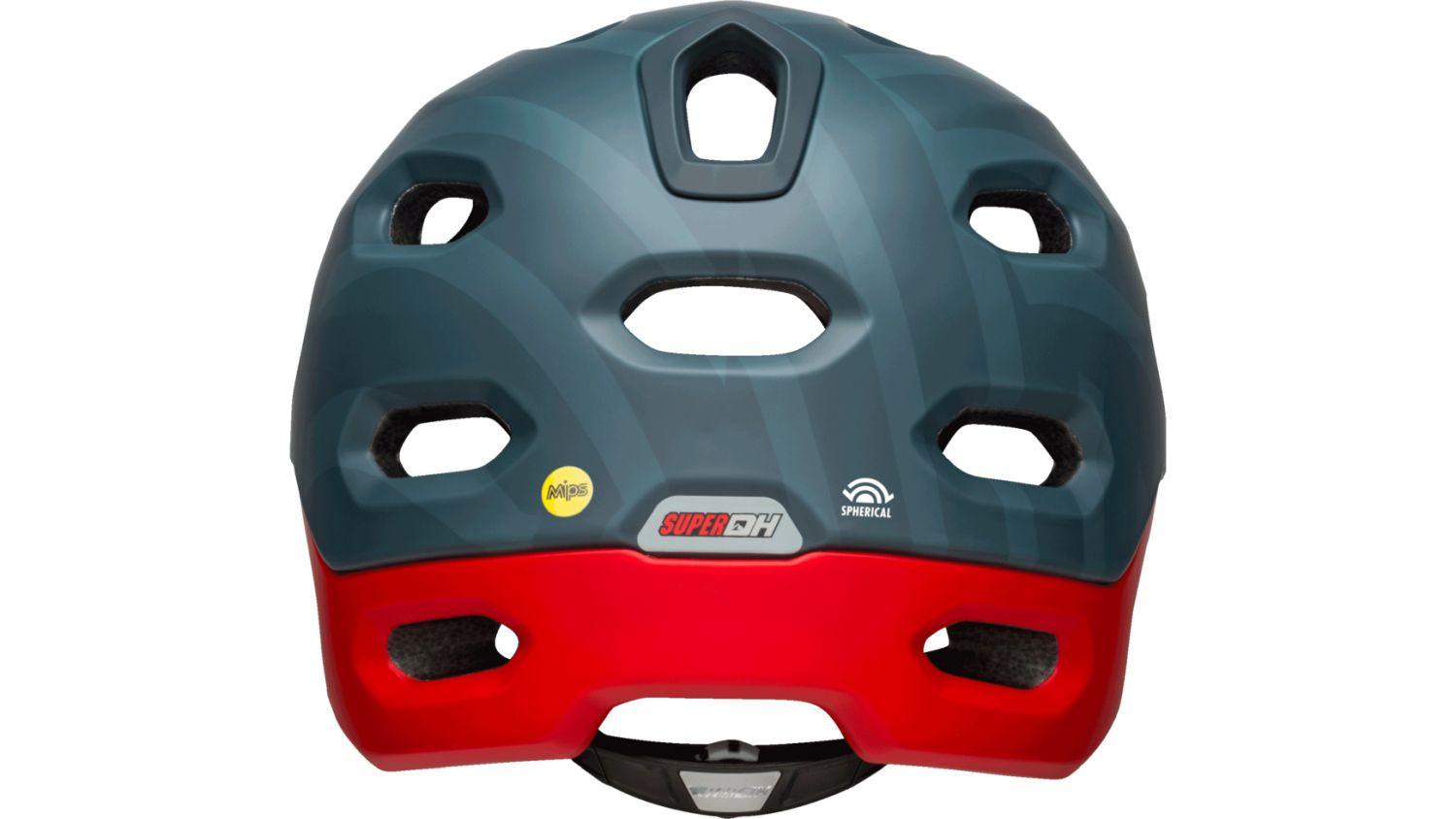 Bell SUPER DH Spherical - Liquid-Life #Wähle Deine Farbe_Prime Matte Blue/Crimson