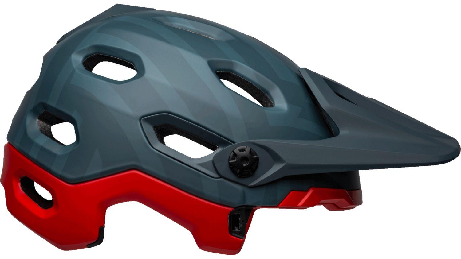 Bell SUPER DH Spherical - Liquid-Life #Wähle Deine Farbe_Prime Matte Blue/Crimson