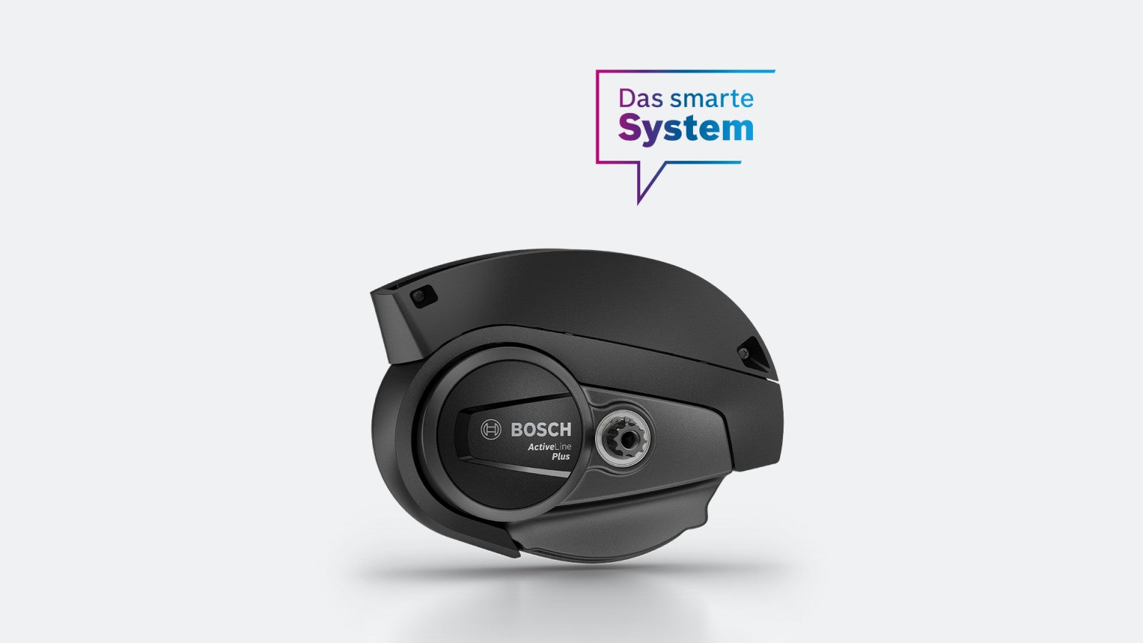 Bosch Active Line Plus E-Bike-Motor, schwarz, für komfortables und kraftvolles Fahren, Teil des „smarten Systems“.