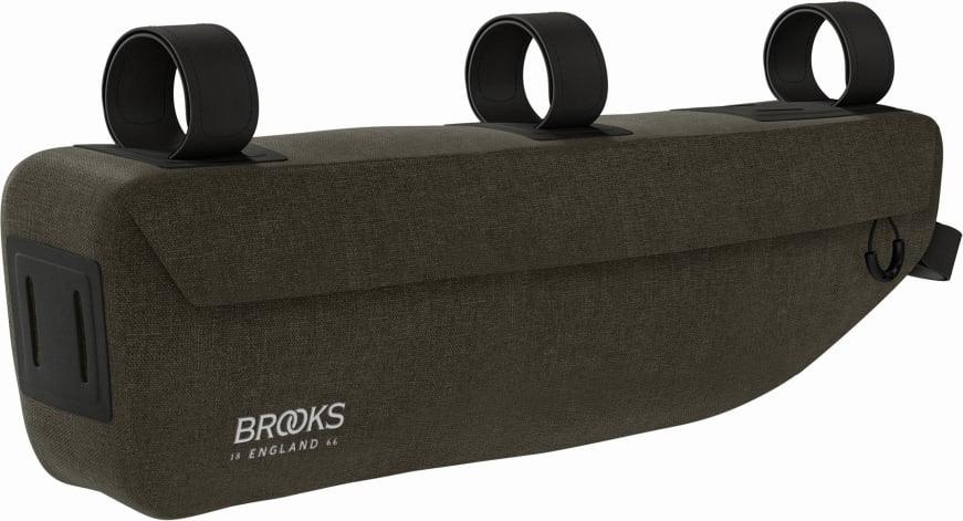 Brooks Scape Frame Bag mud green - Liquid-Life