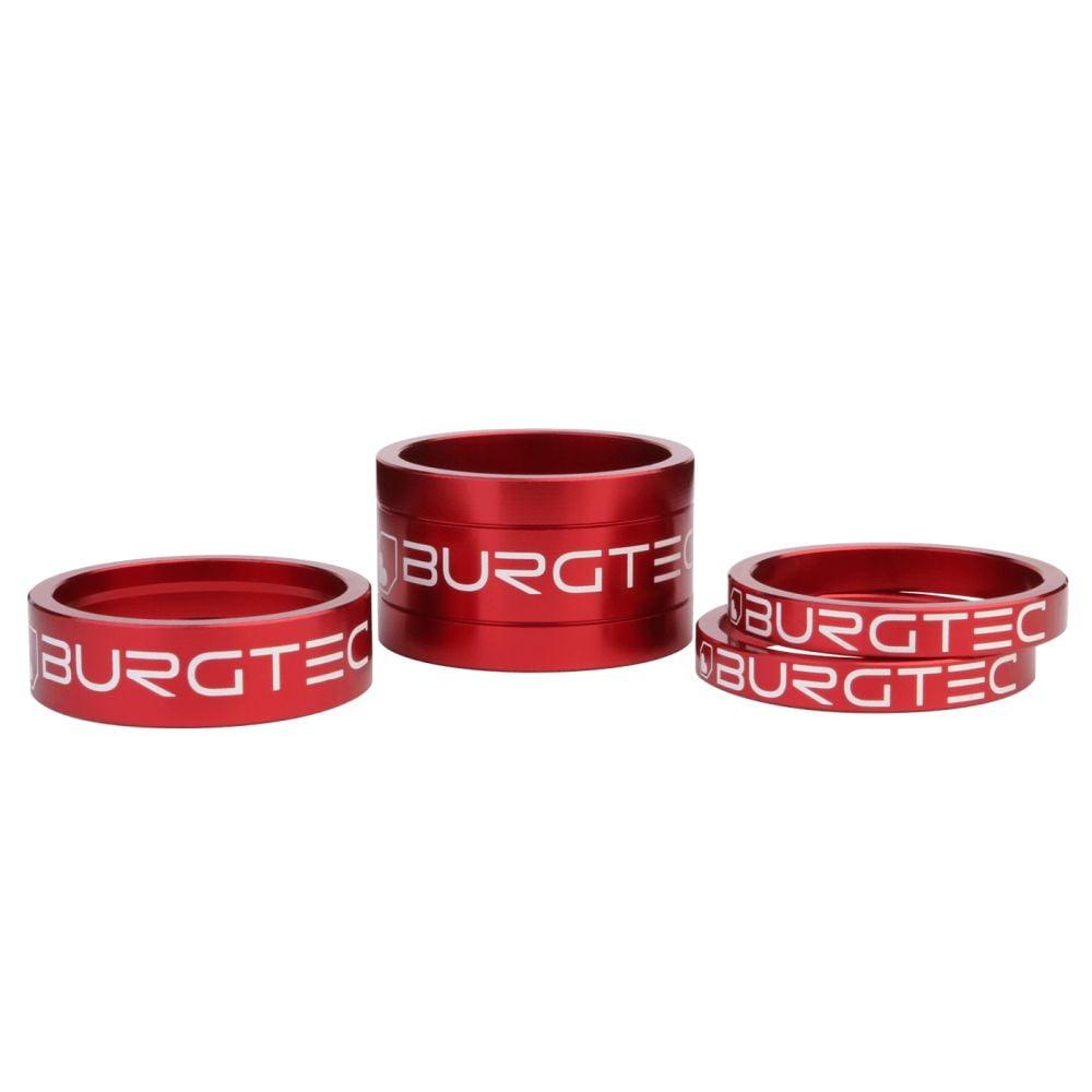 Burgtec Vorbau Spacer Set - Liquid-Life #Wähle Deine Farbe_Red