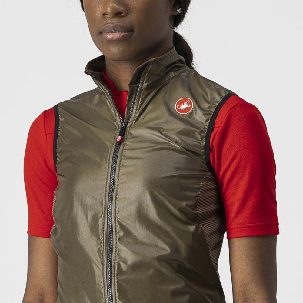 Castelli Aria W Vest - Liquid-Life #Wähle Deine Farbe_Moss Brown