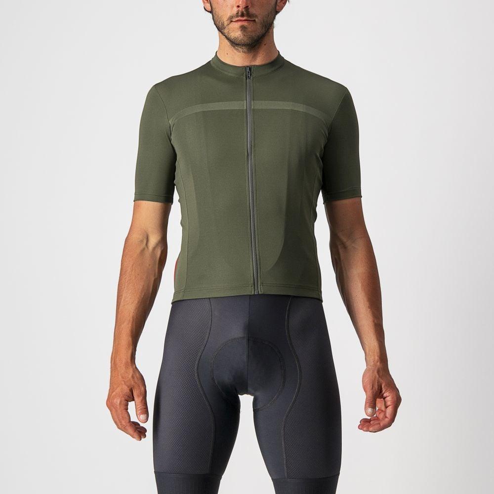 Castelli Classifica Jersey - Liquid-Life #Wähle Deine Farbe_Military Green