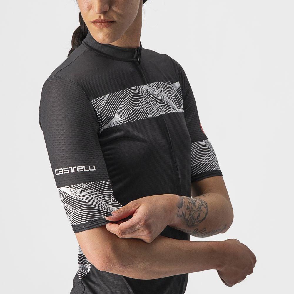 Castelli Fenice Damen Jersey - Liquid-Life #Wähle Deine Farbe_Light Black/White