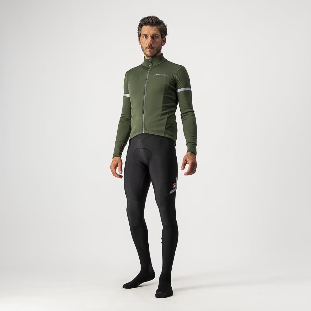 Castelli Fondo 2 Jersey Fz - Liquid-Life #Wähle Deine Farbe_Military Green/Silver Reflex