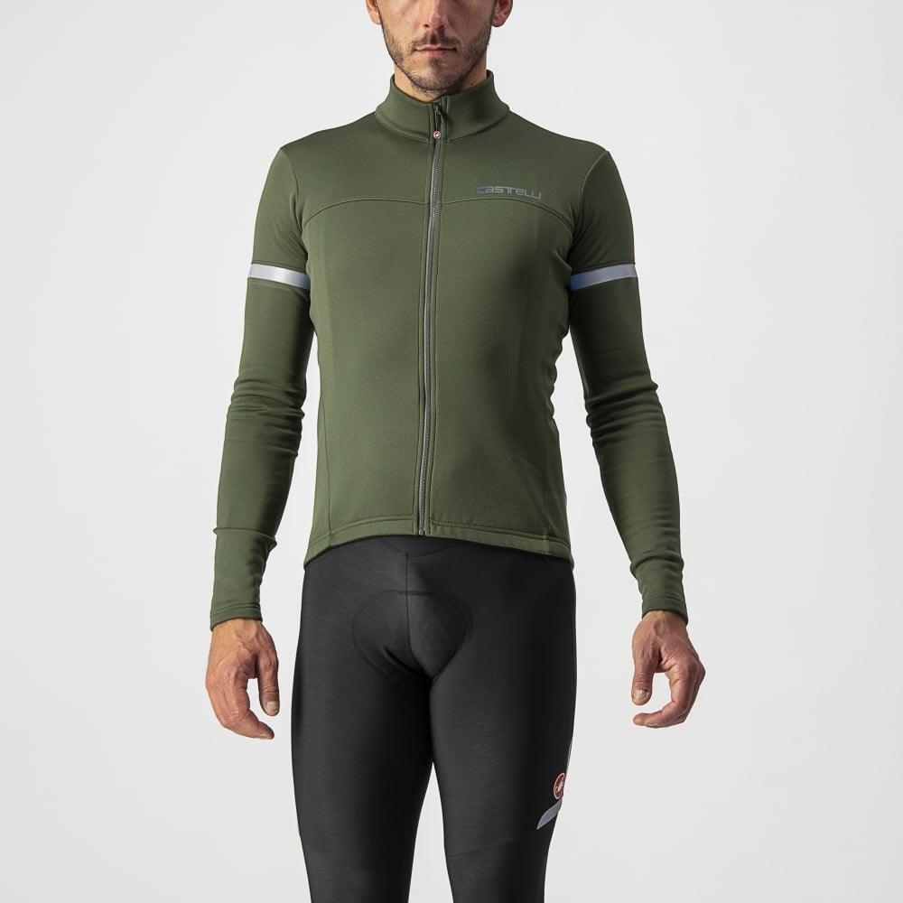 Castelli Fondo 2 Jersey Fz - Liquid-Life #Wähle Deine Farbe_Military Green/Silver Reflex