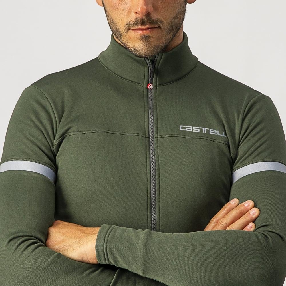 Castelli Fondo 2 Jersey Fz - Liquid-Life #Wähle Deine Farbe_Military Green/Silver Reflex