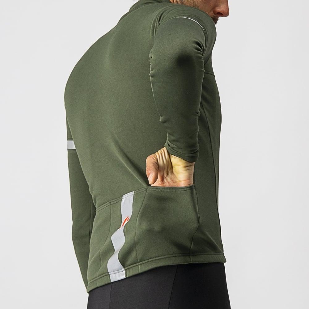 Castelli Fondo 2 Jersey Fz - Liquid-Life #Wähle Deine Farbe_Military Green/Silver Reflex