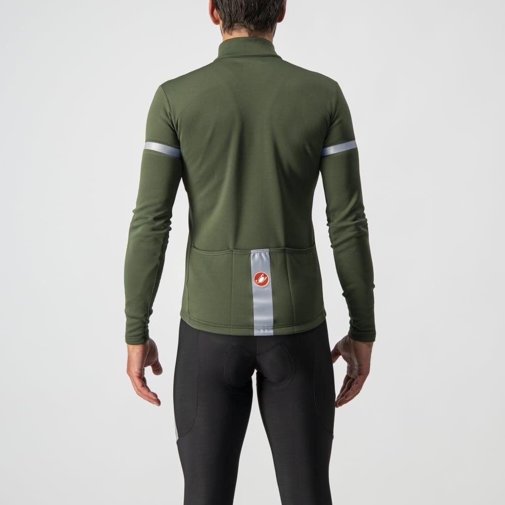 Castelli Fondo 2 Jersey Fz - Liquid-Life #Wähle Deine Farbe_Military Green/Silver Reflex