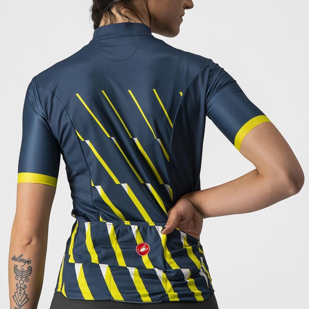 Castelli Pendio Damen Jersey - Liquid-Life #Wähle Deine Farbe_Moonlite Ocean/Sulphur-White
