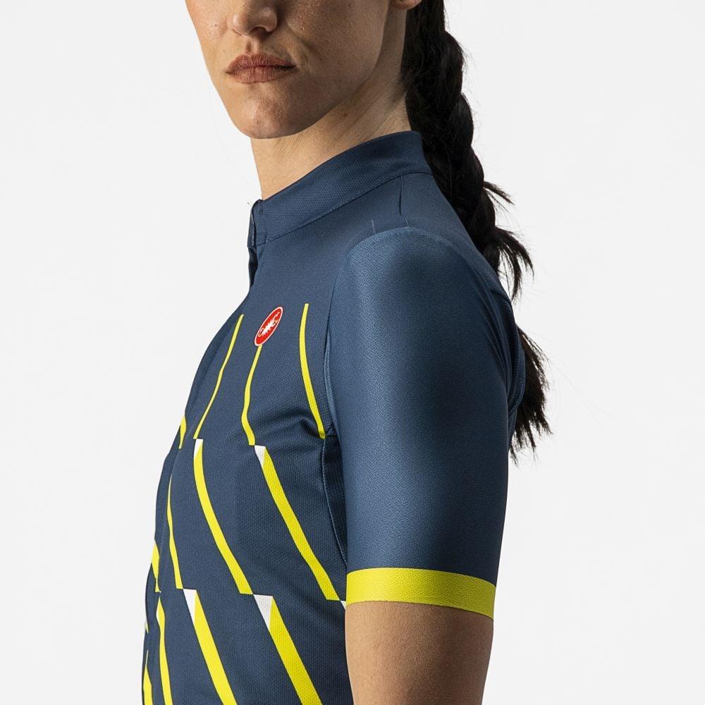 Castelli Pendio Damen Jersey - Liquid-Life #Wähle Deine Farbe_Moonlite Ocean/Sulphur-White
