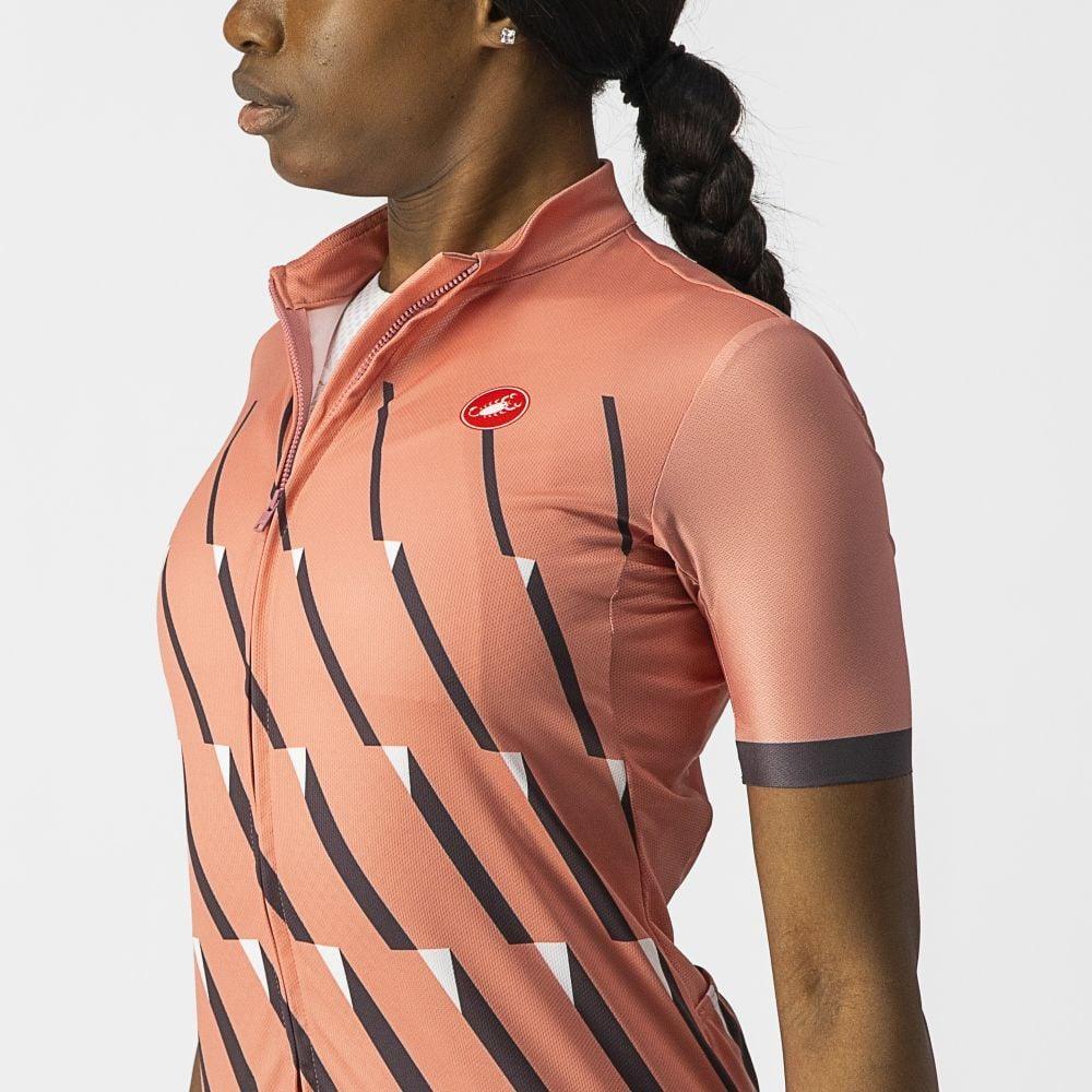 Castelli Pendio Damen Jersey - Liquid-Life #Wähle Deine Farbe_Blush/Dark Gray-White