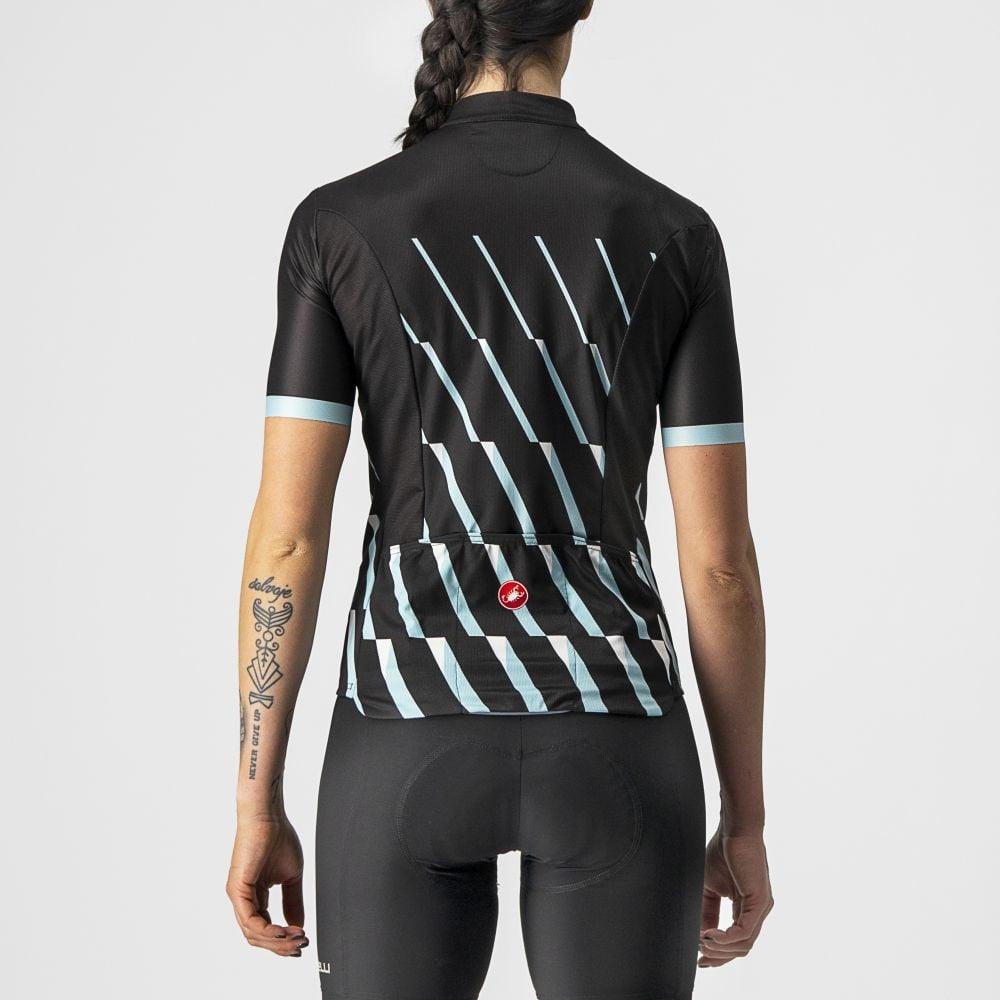 Castelli Pendio Damen Jersey - Liquid-Life #Wähle Deine Farbe_Light Black/Sky Light-White