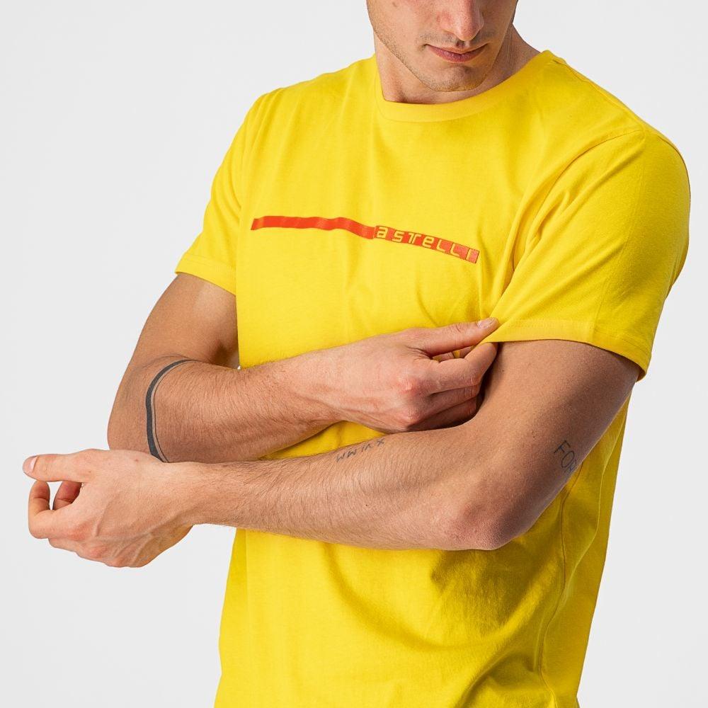 Castelli Ventaglio Tee - Liquid-Life #Wähle Deine Farbe_Yellow/Black