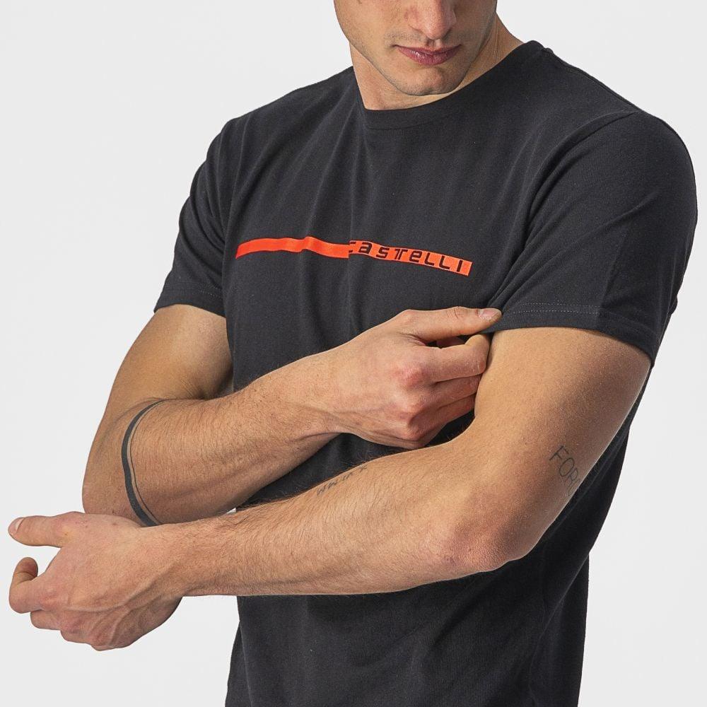 Castelli Ventaglio Tee - Liquid-Life #Wähle Deine Farbe_Black/Red