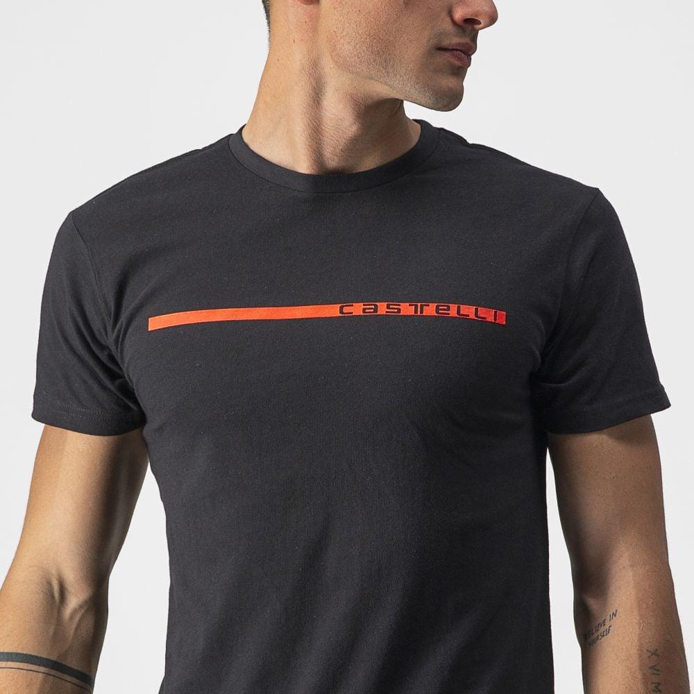 Castelli Ventaglio Tee - Liquid-Life #Wähle Deine Farbe_Black/Red