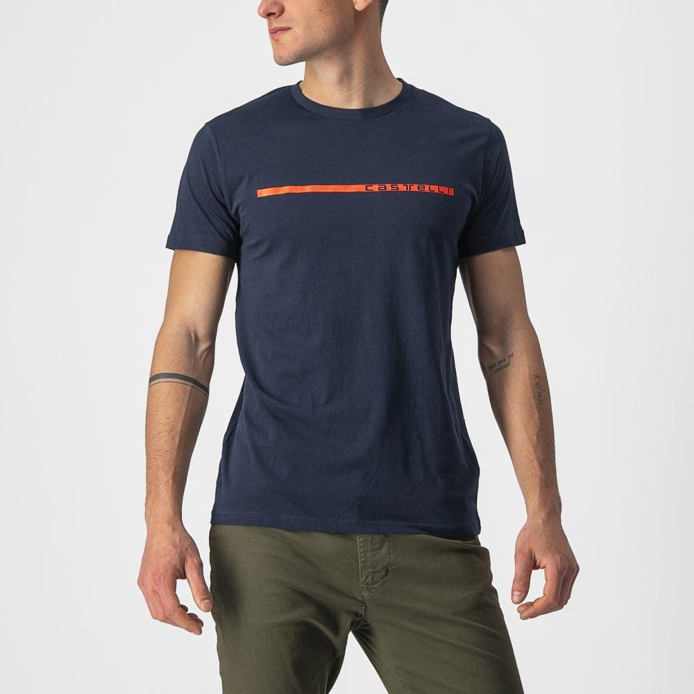 Castelli Ventaglio Tee - Liquid-Life #Wähle Deine Farbe_Savile Blue/Red