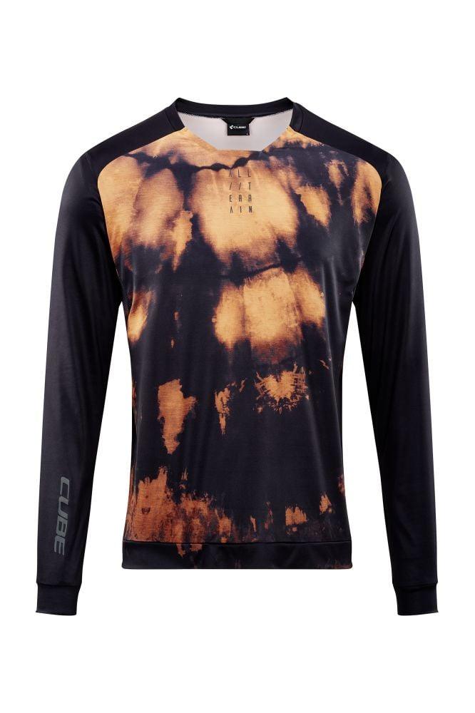 Cube ATX Rundhalstrikot langarm - Liquid-Life #Wähle Deine Farbe_Red´n´Black