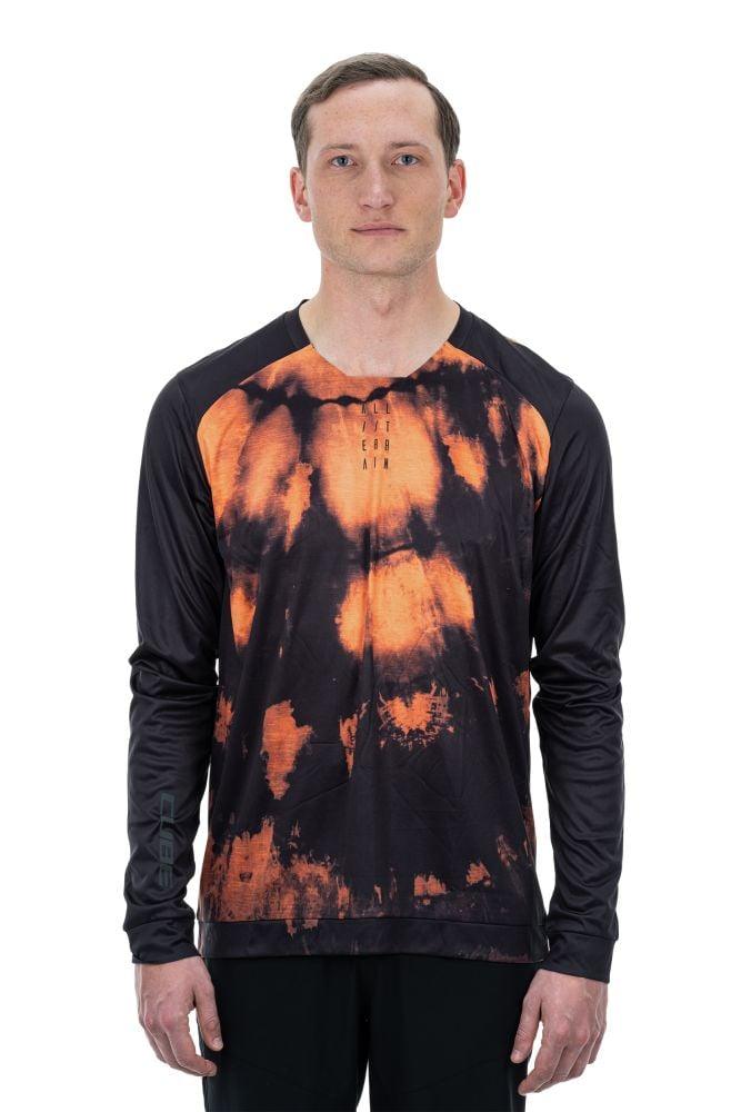 Cube ATX Rundhalstrikot langarm - Liquid-Life #Wähle Deine Farbe_Red´n´Black