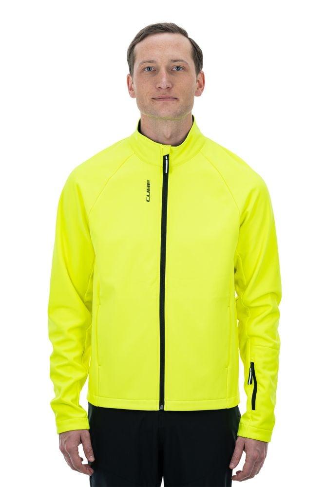 Cube ATX Softshell Jacke - Liquid-Life #Wähle Deine Farbe_Safety Neon Yellow