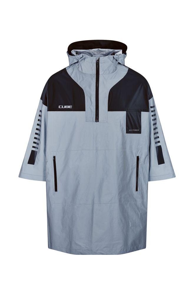 Cube ATX Utility Poncho - Liquid-Life #Wähle Deine Farbe_Safety Silver´n´Grey