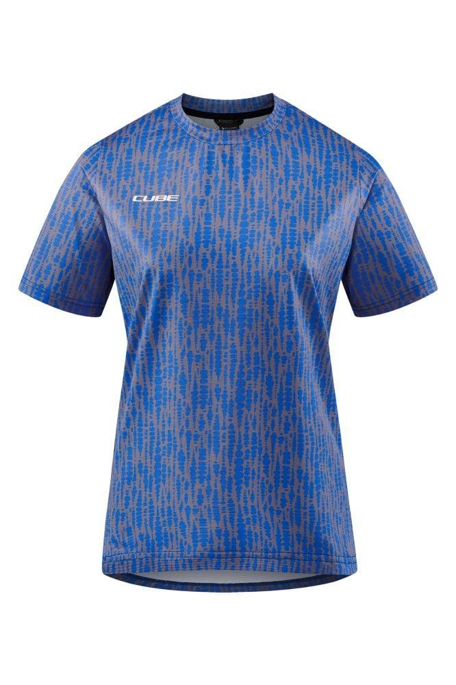 Cube ATX WS Rundhalstrikot kurzarm - Liquid-Life #Wähle Deine Farbe_Blau