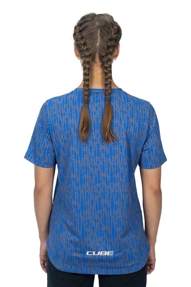 Cube ATX WS Rundhalstrikot kurzarm - Liquid-Life #Wähle Deine Farbe_Blau