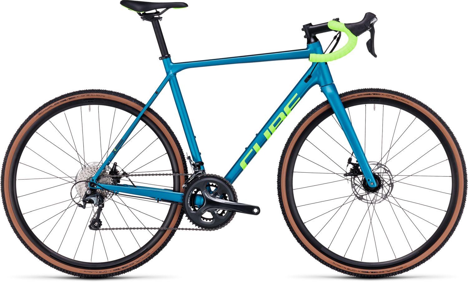 gravel bike neon Cube Cross Race flashpetrol´n´green buy cheap