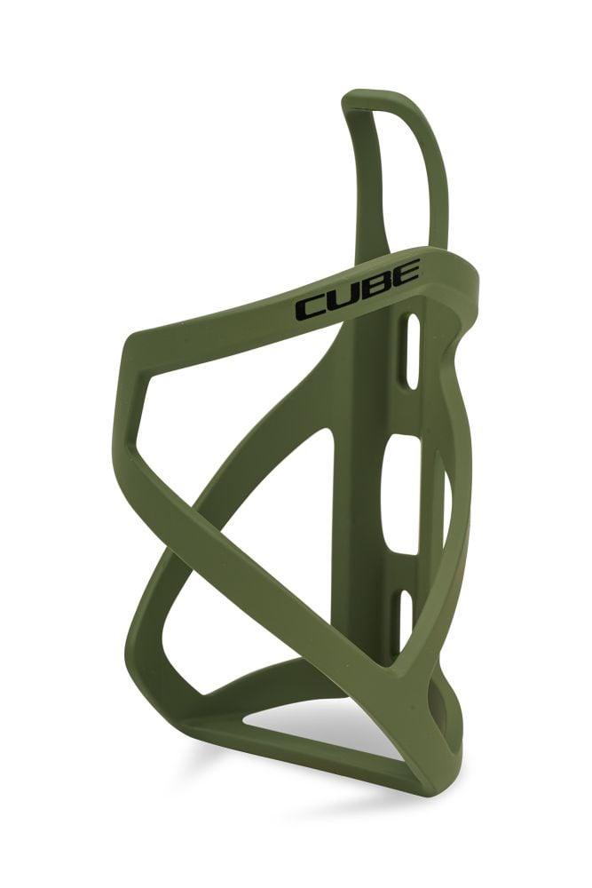 Cube Flaschenhalter HPP Left-Hand Sidecage - Liquid-Life #Wähle Deine Farbe_Matt Olive´n´Glossy Black