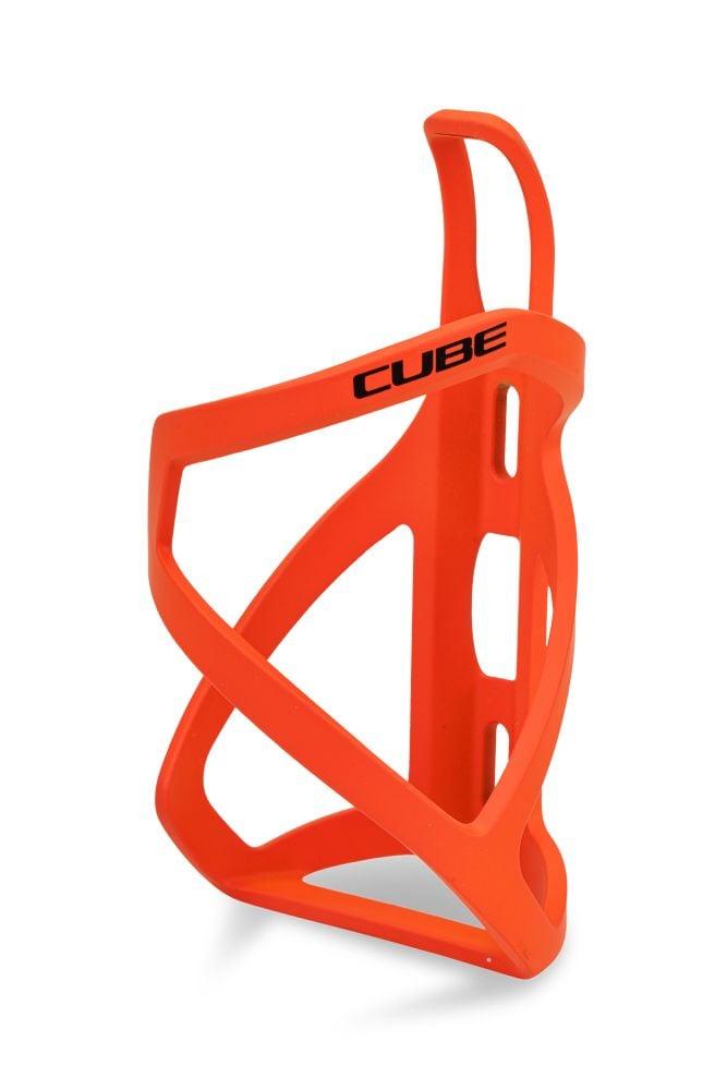 Cube Flaschenhalter HPP Left-Hand Sidecage - Liquid-Life #Wähle Deine Farbe_Matt Orange´n´Glossy Black