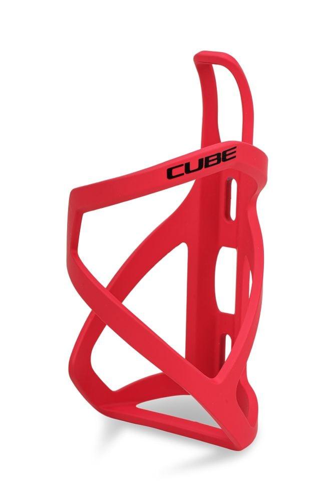 Cube Flaschenhalter HPP Left-Hand Sidecage - Liquid-Life #Wähle Deine Farbe_Matt Red´n´Glossy Black