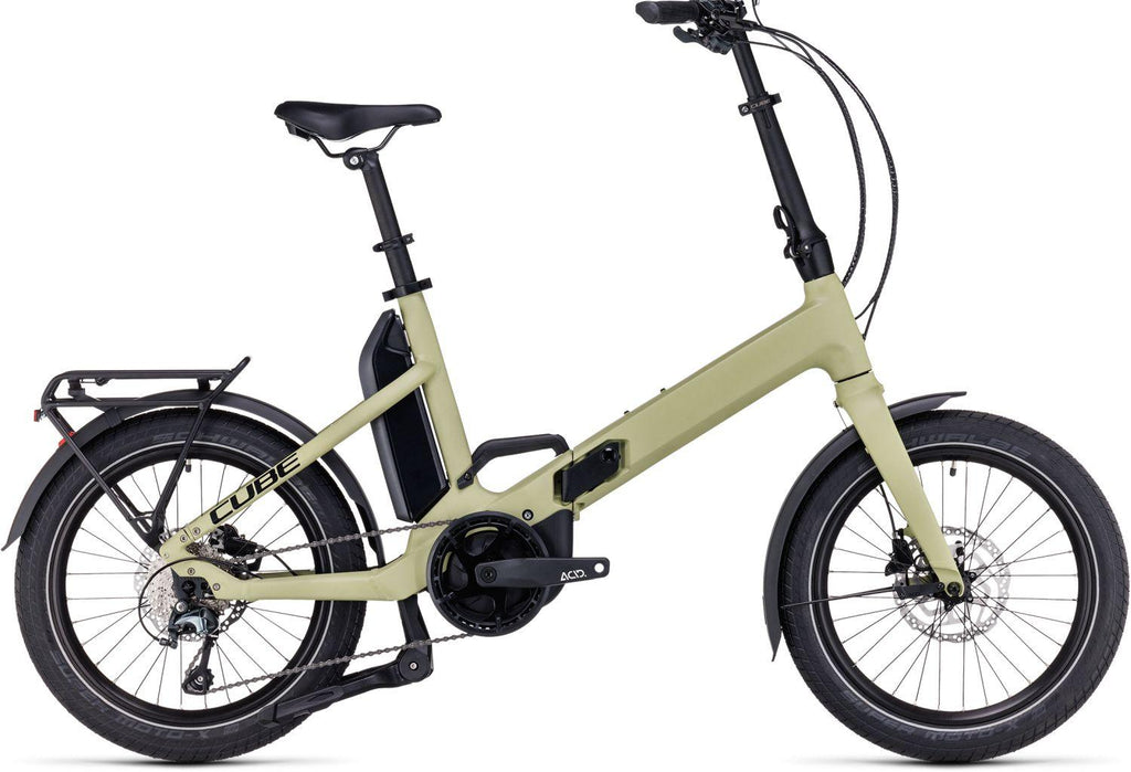 Cube Fold Sport Hybrid 500 green´n´black 2023 20" - Liquid-Life