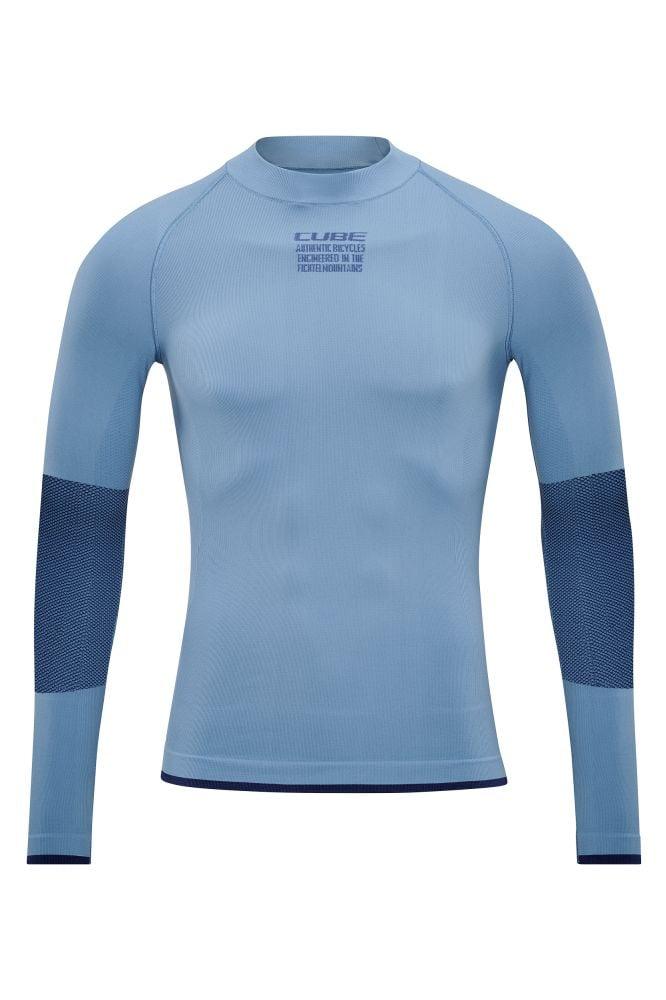 Cube Funktionsunterhemd Race Be Warm langarm - Liquid-Life #Wähle Deine Farbe_Blue