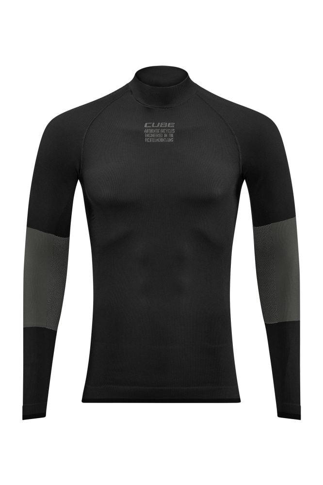 Cube Funktionsunterhemd Race Be Warm langarm - Liquid-Life #Wähle Deine Farbe_Schwarz
