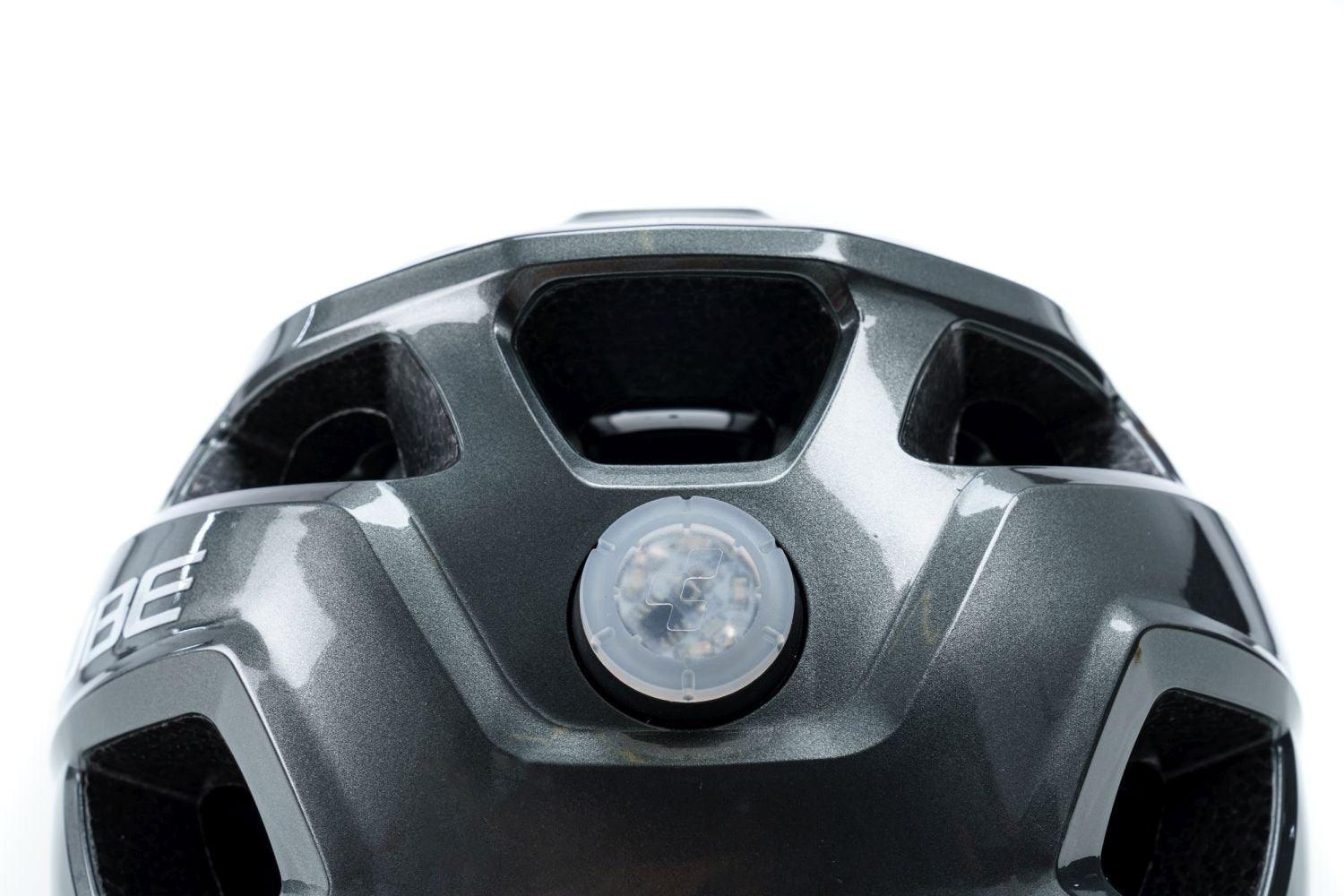 Cube Helm LINOK - Liquid-Life #Wähle Deine Farbe_Trailmotion Glossy Grey