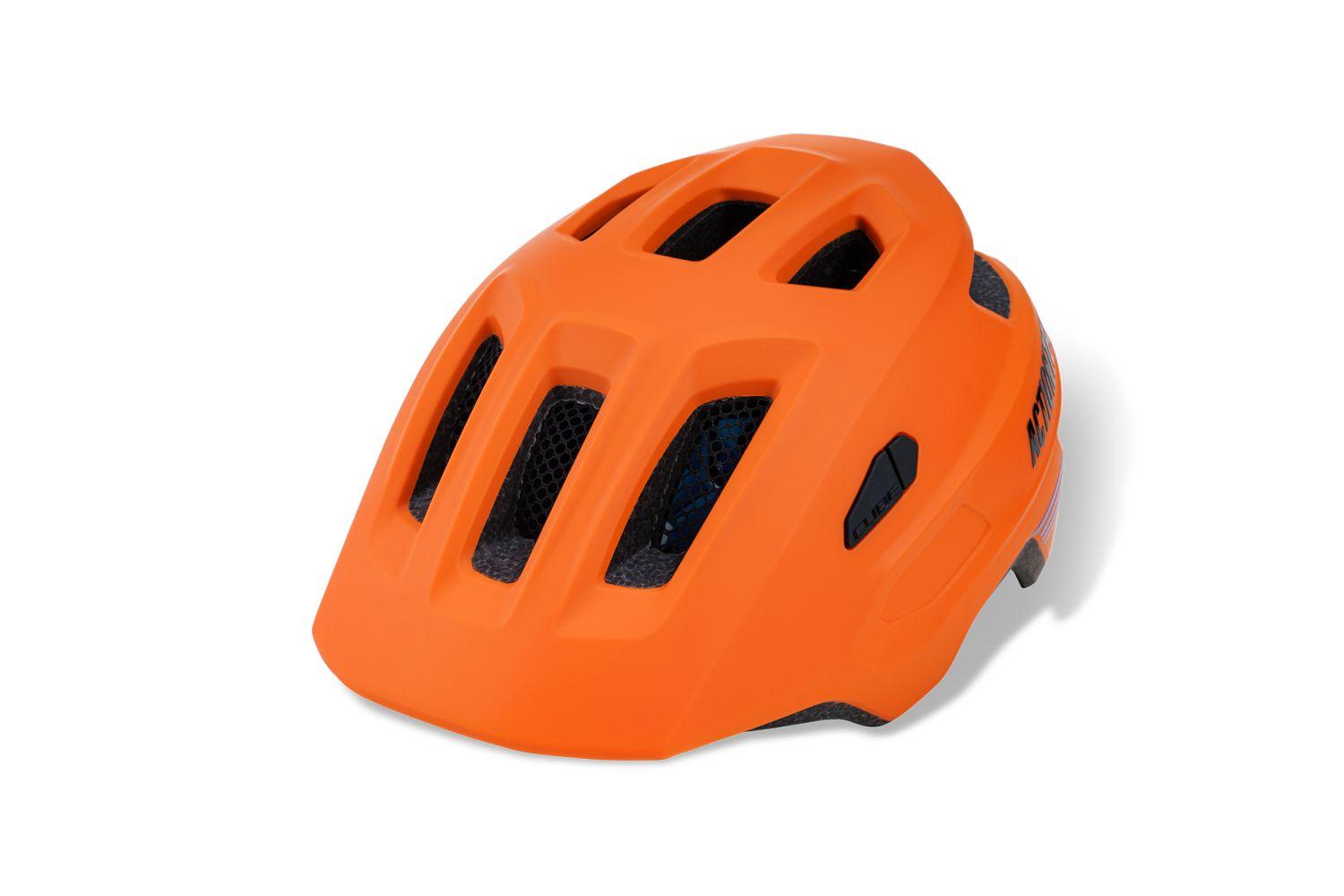 Cube Helm LINOK - Liquid-Life #Wähle Deine Farbe_X Actionteam Matt Orange´n´Blue