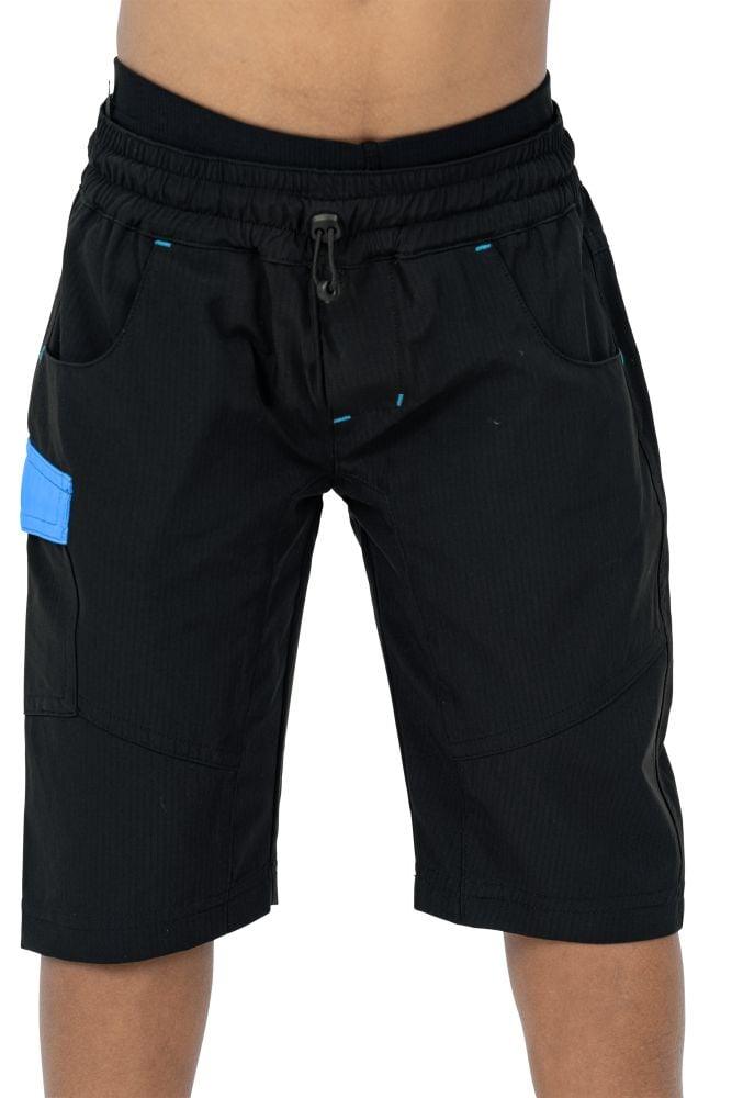 Cube JUNIOR Baggy Shorts inkl. Innenhose - Liquid-Life #Wähle Deine Farbe_Black´n´Blue´n´White