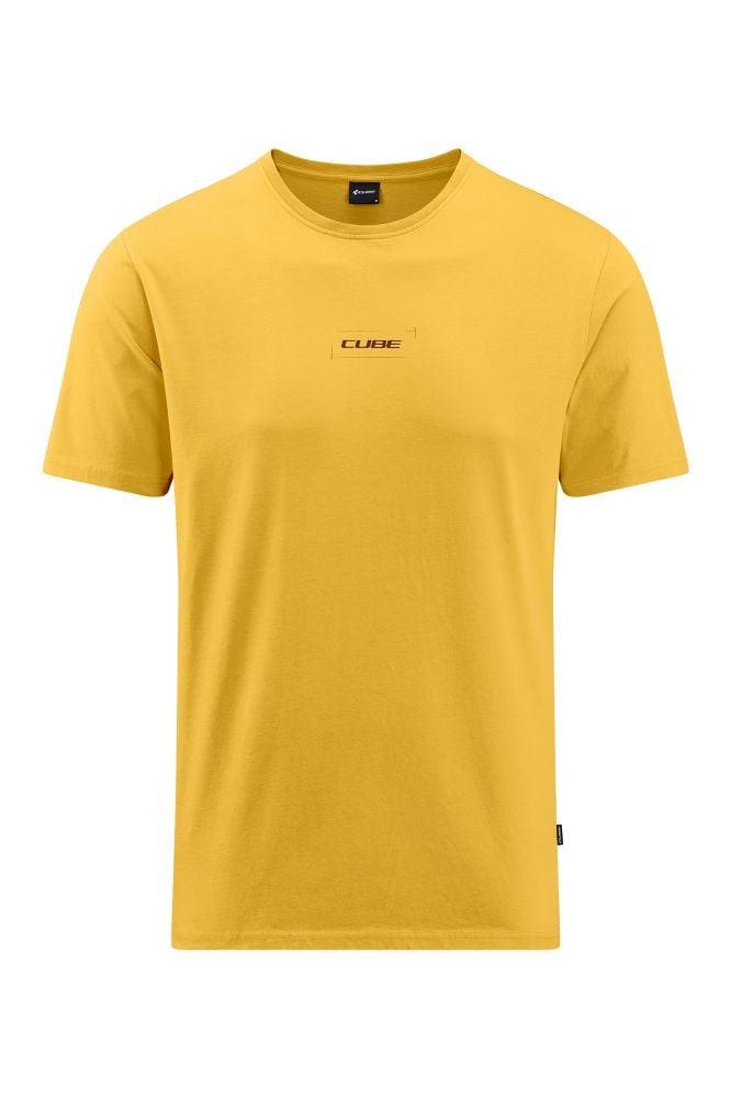 Cube Organic T-Shirt Hot Dog GTY FIT - Liquid-Life #Wähle Deine Farbe_Gelb