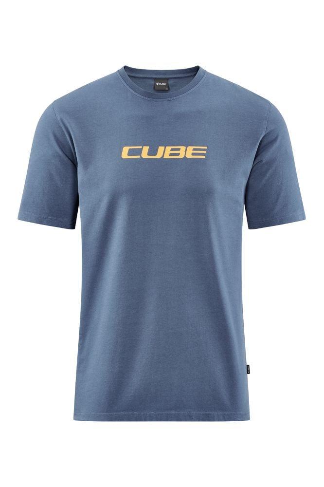 Cube Organic T-Shirt Mountains - Liquid-Life #Wähle Deine Farbe_Blau