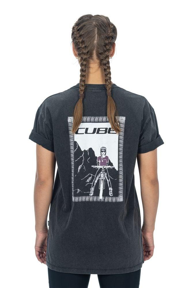 Cube Organic WS T-Shirt Girl Power - Liquid-Life #Wähle Deine Farbe_Schwarz