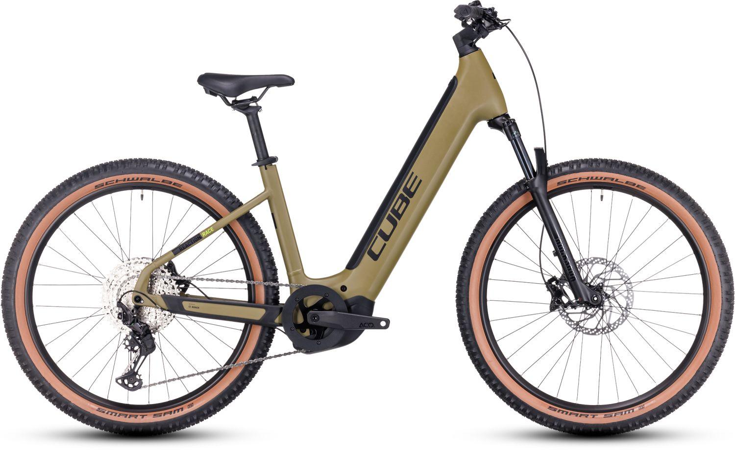 Buy Cube Reaction Hybrid Race 750 olive´n´green Easy Entry